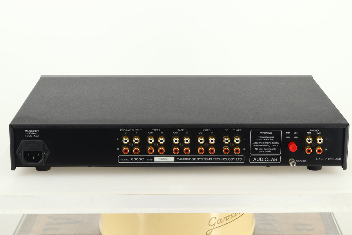 Audiolab 8000C Pre Amplifier - Black