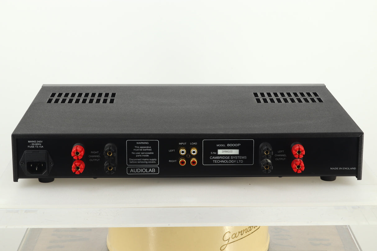 Audiolab 8000P Power Amplifier - Black