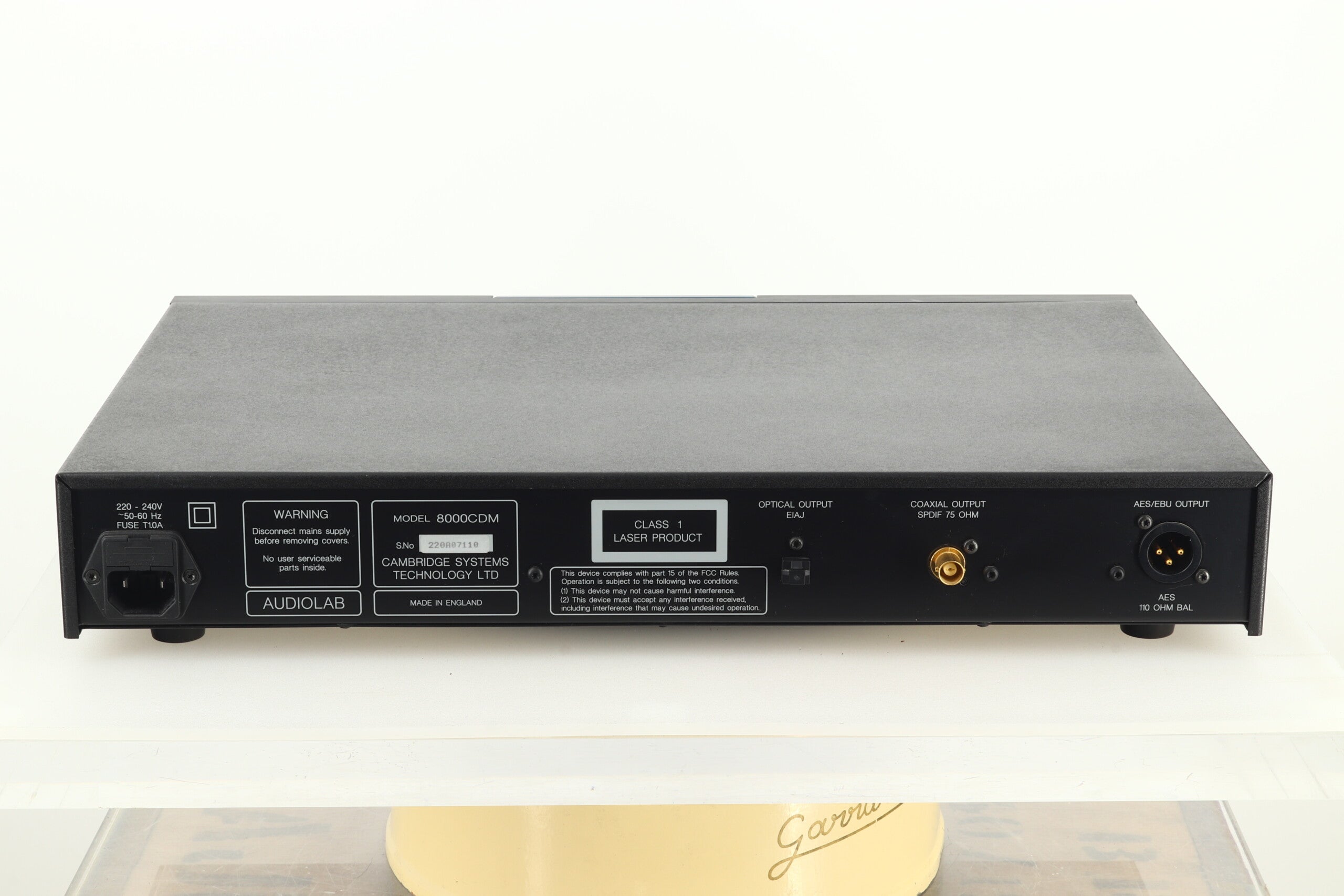 Audiolab 8000CDM CD Transport – 2ndhandhifi.co.uk
