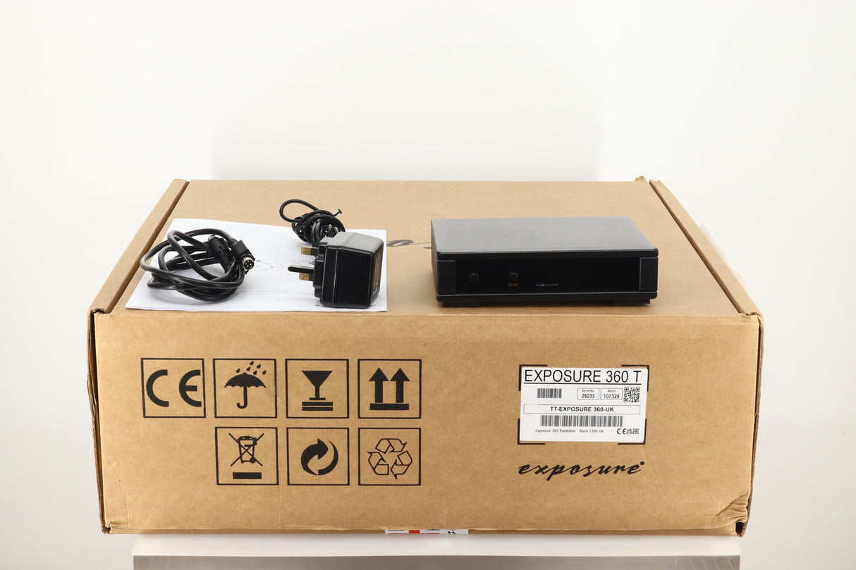 Exposure 360 Turntable - Black / Hana EH Cartridge