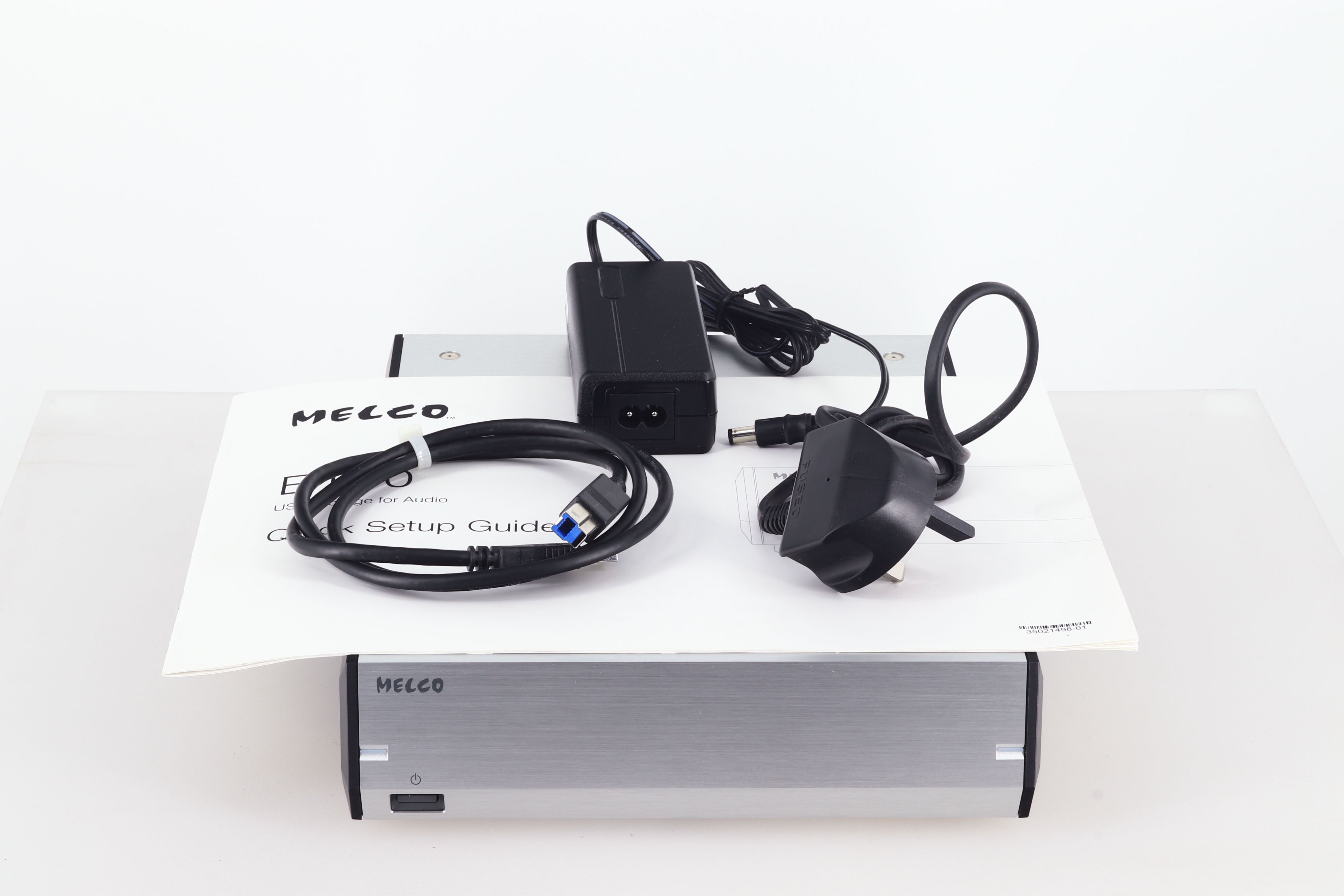 Melco E100 Hard Drive Storage - Silver