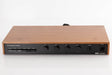 Front view of a used A&R A60 Integrated Amplifier in a Teak finish