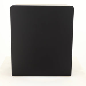 Left side view of a used Acoustic Energy AE300 MKII Standmount Speaker in a matte black finish