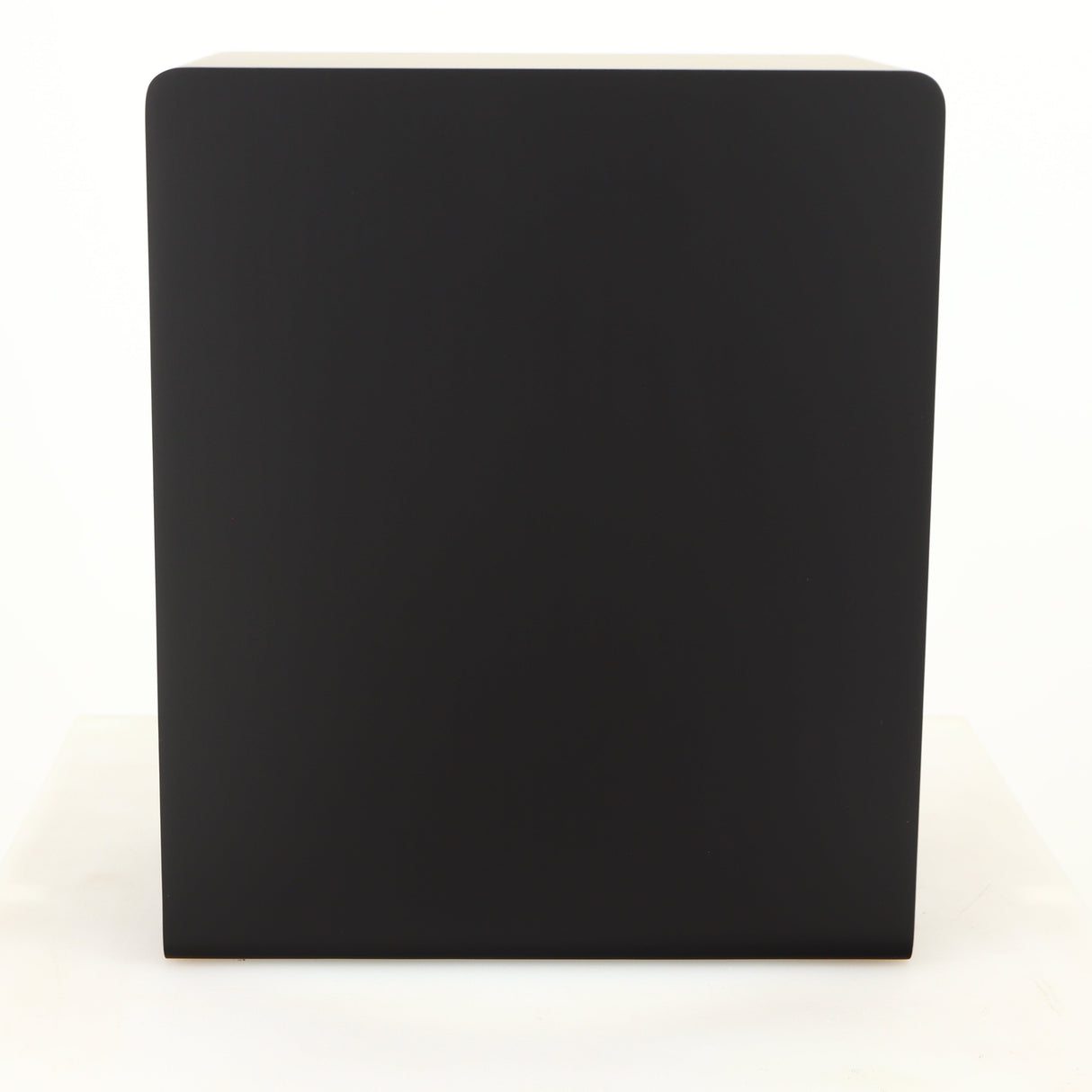 Right side view of a used Acoustic Energy AE300 MKII Standmount Speaker in a matte black finish