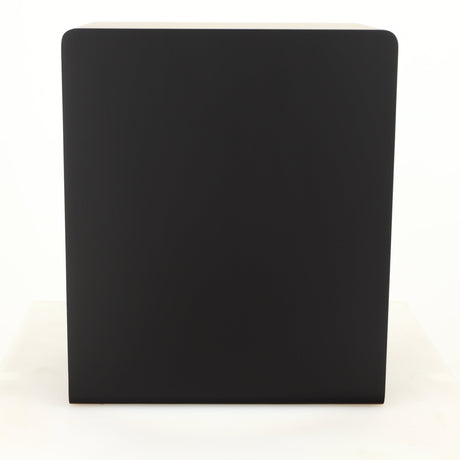 Right side view of a used Acoustic Energy AE300 MKII Standmount Speaker in a matte black finish