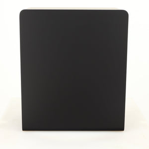 Right side view of a used Acoustic Energy AE300 MKII Standmount Speaker in a matte black finish