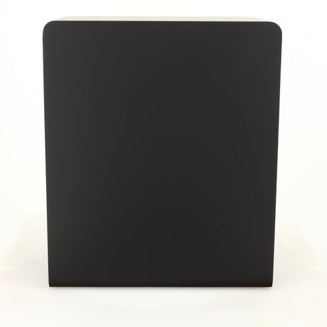 Right side view of a used Acoustic Energy AE300 MKII Standmount Speaker in a matte black finish
