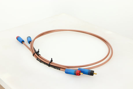 Front right angle of used Acoustic Precision Eikos Interconnect Cable 1.0m Pair