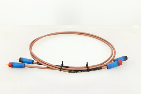Front view of used Acoustic Precision Eikos Interconnect Cable 1.0m Pair