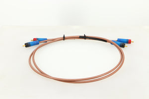 Rear view of used Acoustic Precision Eikos Interconnect Cable 1.0m Pair