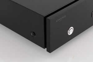 Front left corner view of a used Advance Paris X-D500 CD Transport