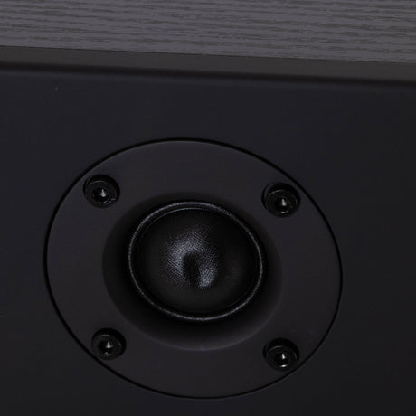Close up of a used Advanced Paris AIR 65 Wireless Speaker - Bluetooth Only in a Black finish showing dimple in tweeter