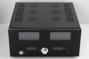 Front view of a used Advanced Paris X-i1100 Integrated Amplifier in a Black finish