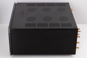 Right side view of a used Advanced Paris X-i1100 Integrated Amplifier in a Black finish