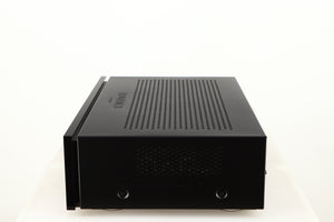 Right side view of a used Advanced Paris X-i75 Integrated Amplifier in a black finish