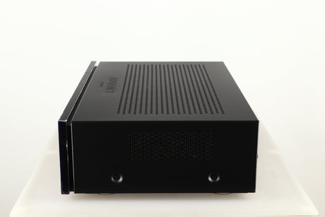 Right side view of a used Advanced Paris X-i75 Integrated Amplifier in a black finish