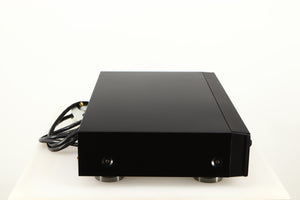 Left side view of a used AH! Njoe Tjoeb 4000 CD Player in a black finish