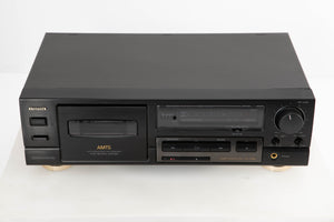 Front view of a used Aiwa AD-F460 Cassette Deck