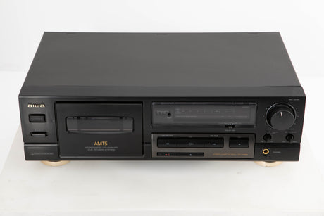 Front view of a used Aiwa AD-F460 Cassette Deck