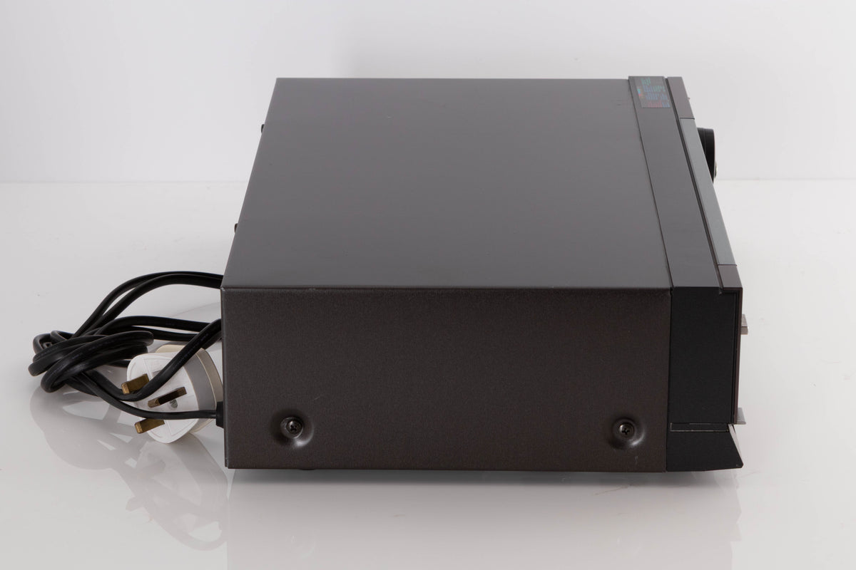 Left side view of a used Aiwa F250 Cassette Deck