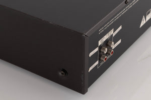 Rear right corner of a used Aiwa F250 Cassette Deck