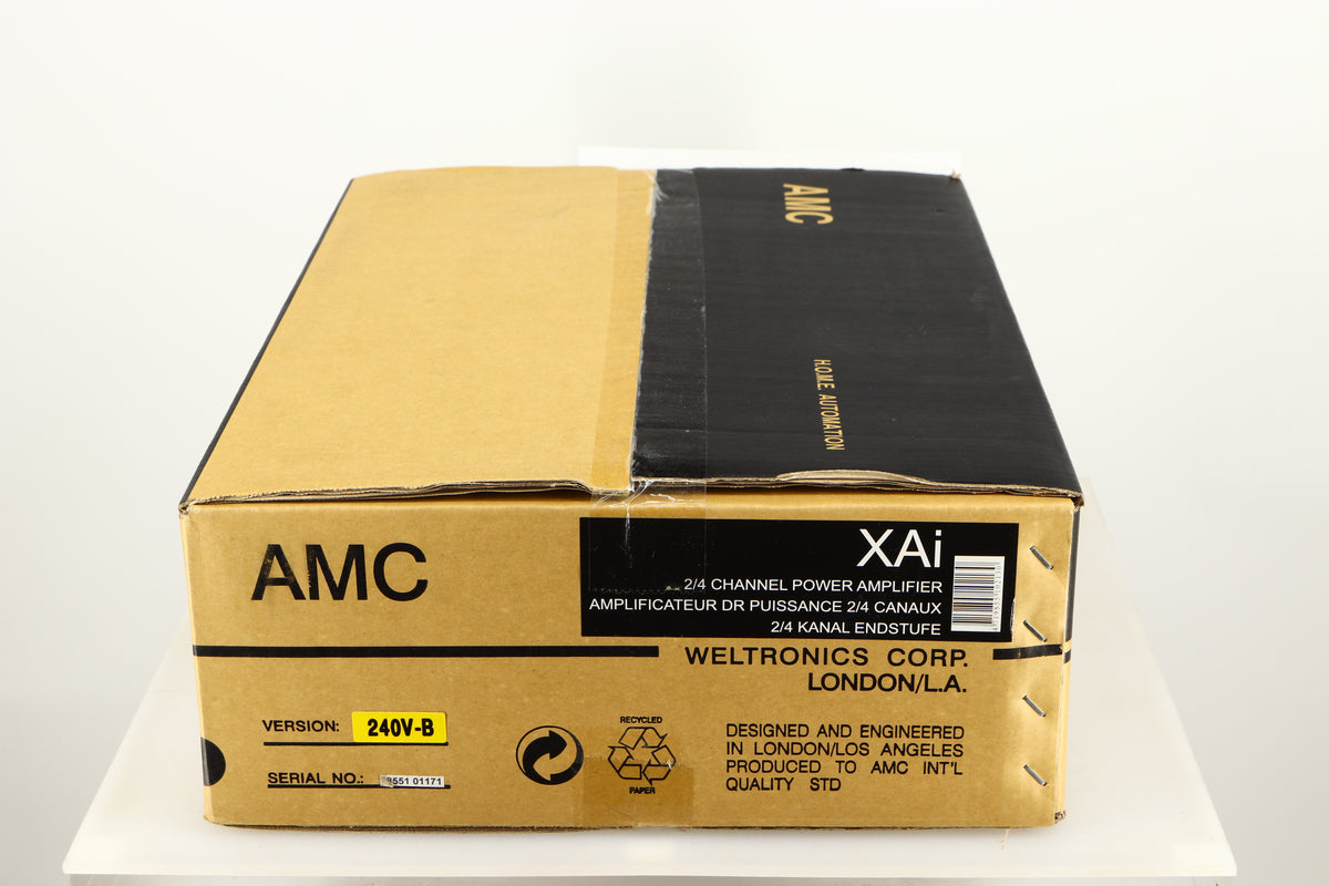 Box for an AMC XAI 2/4 Channel Power Amplifier