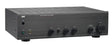 Front view of an AMC XIA100se Stereo Integrated Amplifier in a black finish