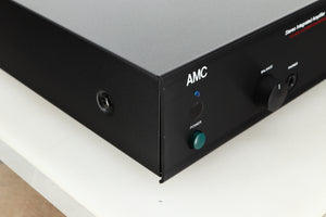 View of an Ex Demo AMC XIA50 Integrated Amplifier front left corner