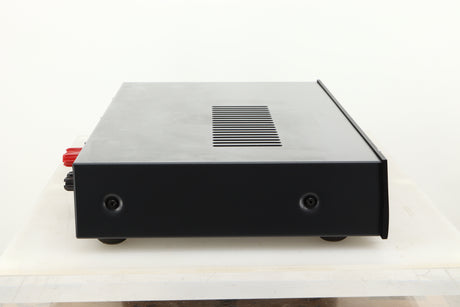 Side view of a used Arcam A19 Integrated Amplifier
