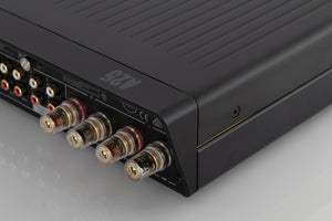 Rear right corner view of a used Arcam A25 Radia Integrated Amplifier