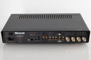 Rear view of a used Arcam A25 Radia Integrated Amplifier