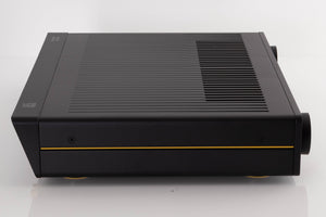 Left side view of a used Arcam A5 Integrated Amplifier in a Black finish