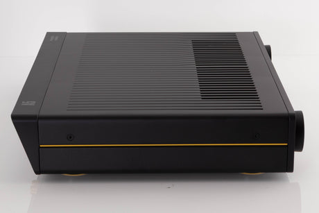 Left side view of a used Arcam A5 Integrated Amplifier in a Black finish