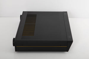 Right side view of a used Arcam A5 Integrated Amplifier in a black finish
