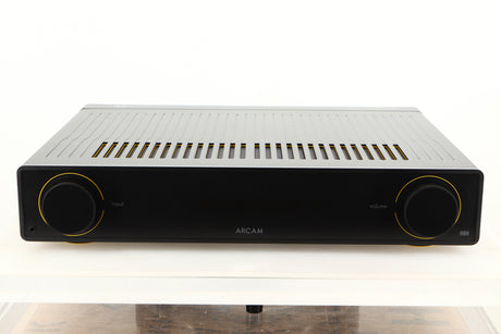 Front view of a used Arcam A5+ Integrated Amplifier