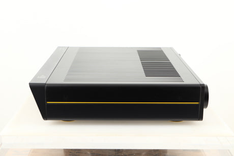 Side view of a used Arcam A5+ Integrated Amplifier