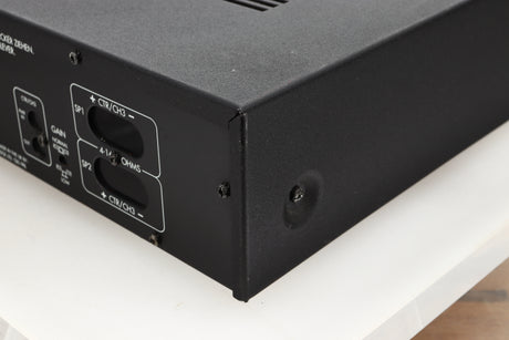 Rear right corner view of a used Arcam Alpha 10 Power Amplifier