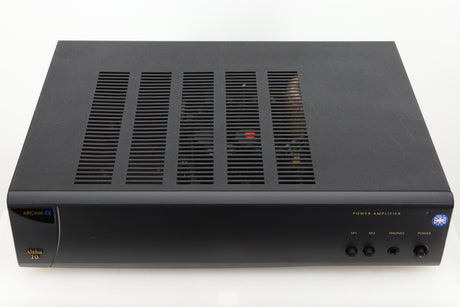 Top view of a used Arcam Alpha 10 Power Amplifier