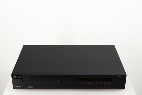 Top of a used Arcam Alpha 5 Plus CD Player in a black finish