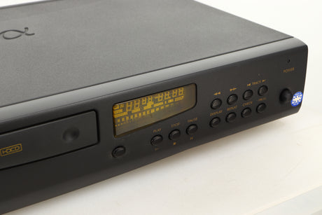 Close up view of a used Arcam Alpha 9 CD Player