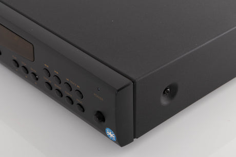 Front right corner view of a used Arcam Alpha 9 CD Player