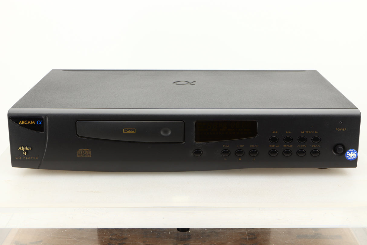 Front view of a used Arcam Alpha 9 CD Player