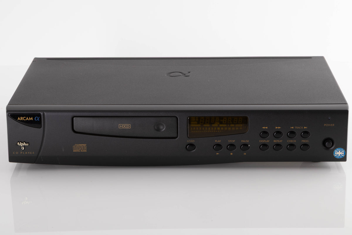 Front view of a used Arcam Alpha 9 CD Player