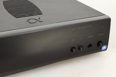 Close up view of a used Arcam Alpha 9 Power Amplifier
