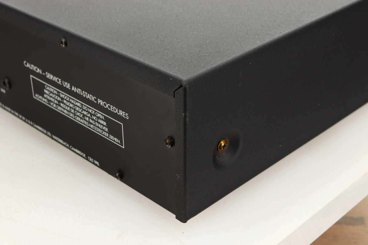 Rear right corner view of a used Arcam Alpha 9 Power Amplifier