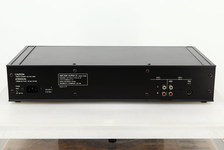 Rear view of a used Arcam Alpha II AM/FM Tuner
