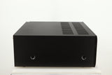 Left side view of a used Arcam AVR30 AV Amplifier in a grey finish
