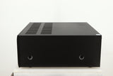 Right side view of a used Arcam AVR30 AV Amplifier in a grey finish