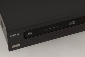 Close up view of a used Arcam CD550 CD Player / Streamer