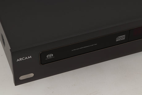 Close up view of a used Arcam CD550 CD Player / Streamer